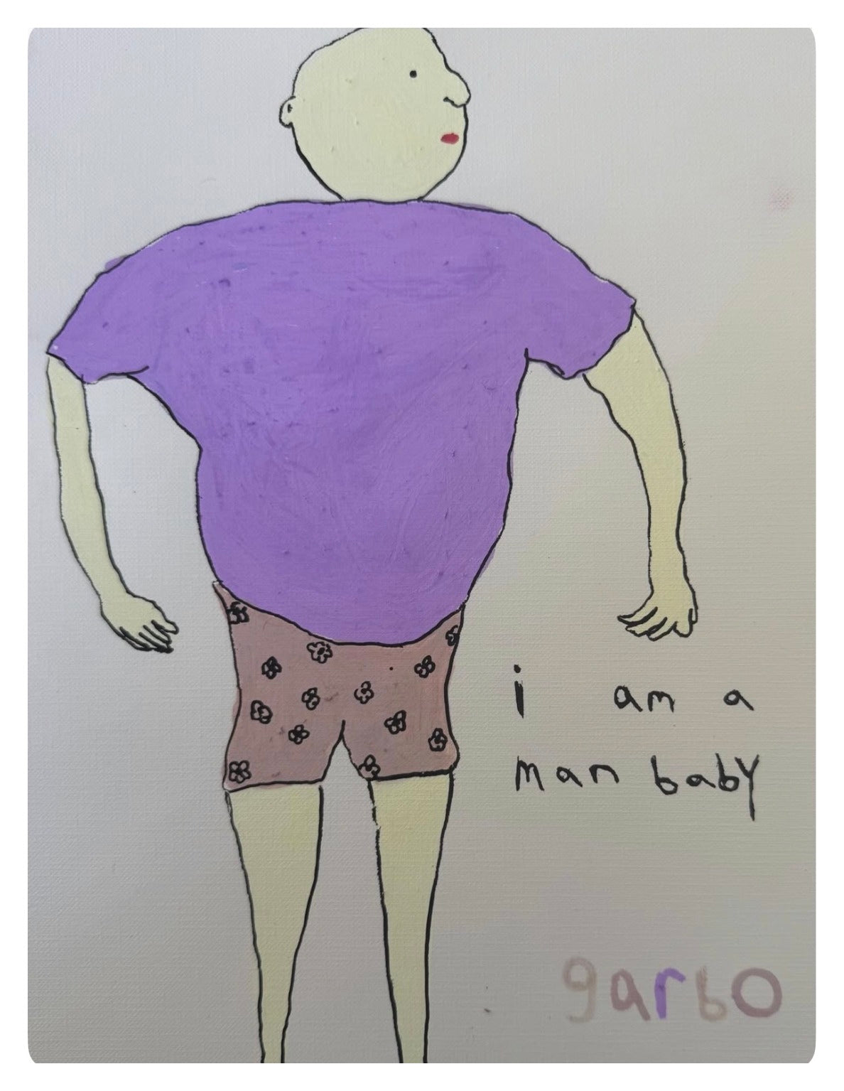 i am a man baby